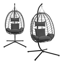 Sedie a Uovo Sospese Altalena