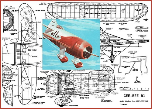 Model airplane plans gee - model,