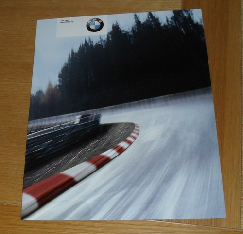 Bmw csl brochure 2003 - csl,