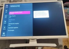 [LG 28TK410V‑WZ 28″ Monitor/TV HD Ready 28 Pollici, 19v , Bianca