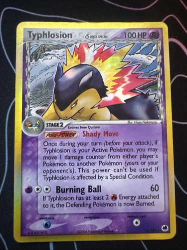 Pokémon tcg typhlosion - pokémon, ex