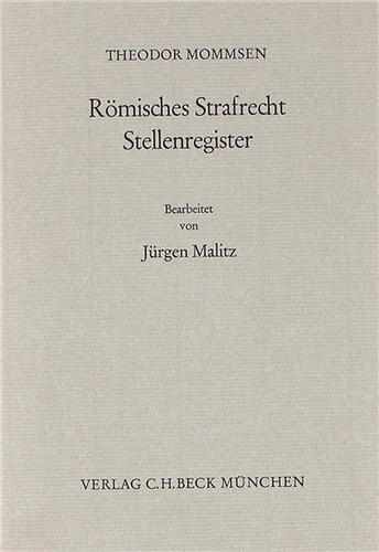 Mommsen theodor römisches - -,