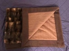 Coperta Pelliccia Zibellino Lana Cashmer No Visone