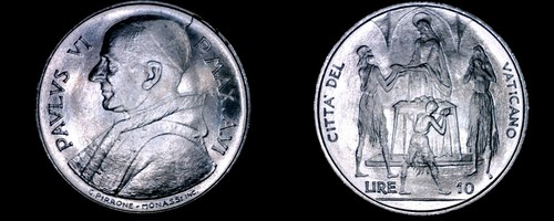 Moneta mondiale lire città - 10,