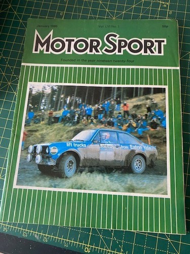 Motor sport magazine 1980 - sport, 1980-1984