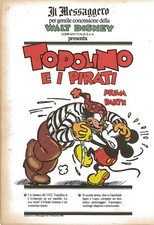 TOPOLINO E I PIRATI 1°  ANNO