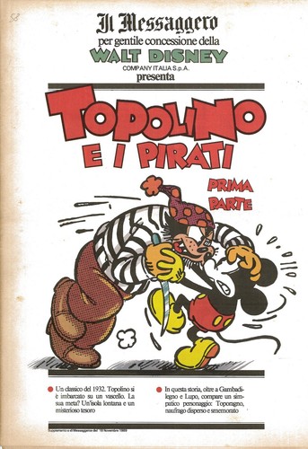 Topolino pirati anno - e,