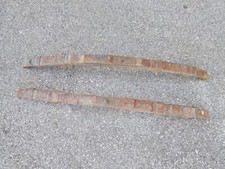 COPPIA DI BALESTRE RINFORZATE SOSPENSIONI FIAT 500 B C TOPOLINO FOGLIE D'RPOCA