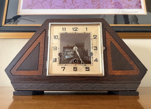 Haller clock art - haller, decò
