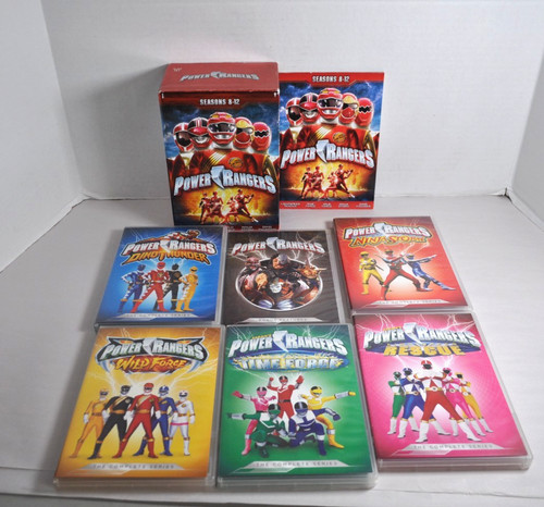 Power rangers seasons - seasons, 8-12
