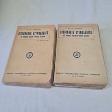 (Canini) Dizionario etimologico vocaboli italiani d'origine ellenica 1925 UTET