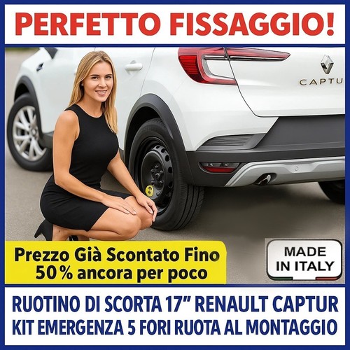 Ruotino scorta renault - ruotino, 17"