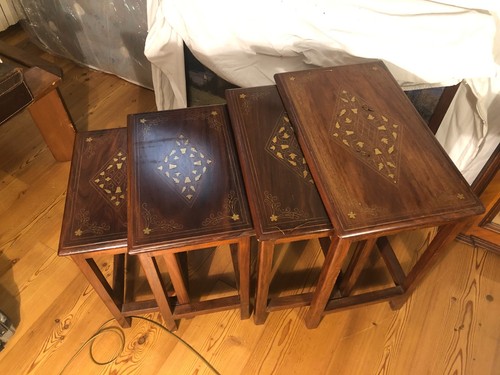 Set tavolini incastro nido - set, 4