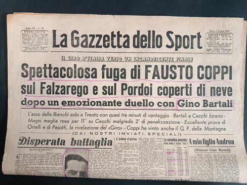 Gazzetta dello sport - gazzetta, 131