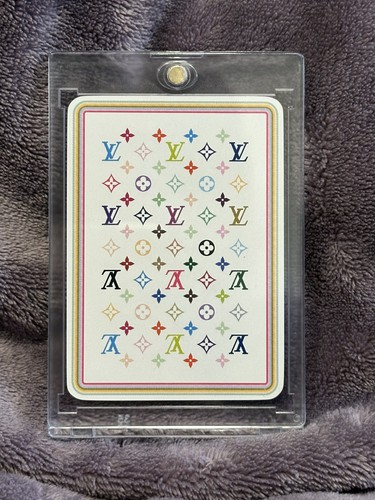 Carta gioco louis vuitton - carta, da