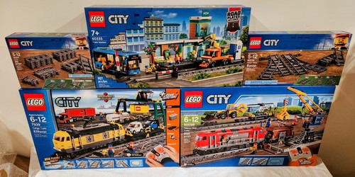 Lego city treno cargo - lego,