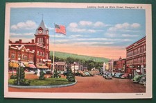 Newport, NH.  Cartolina Main