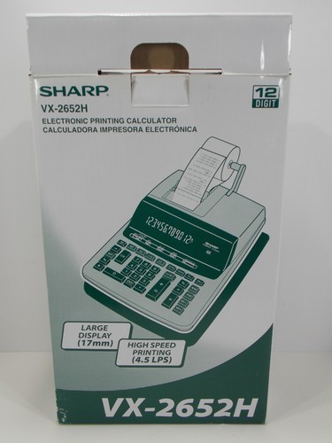 Sharp 2652h calcolatrice di - sharp, vx-2652h