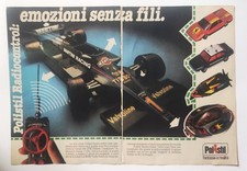 Pubblicita' Polistil Macchine Radiocontrol Advertising Vintage 1979(T5