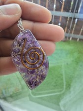 Collana Orgone Ametista