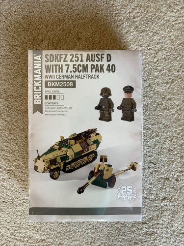 Brickmania bkm2508 sdkfz 251 - brickmania,