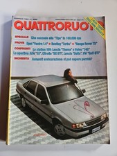 Prove Vectra, Bentley, Range Rover,  Confronto Lancia Thema, Delta, QR 02/1989