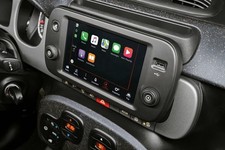 Mascherina Posteriore Stereo Fiat Panda Uconnect 7