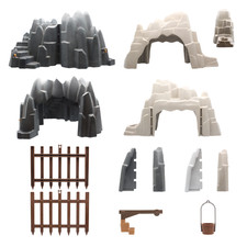 Playmobil roccia montagna