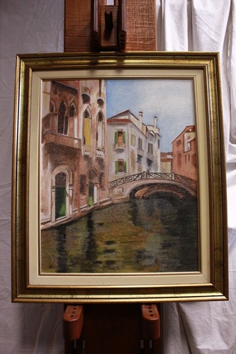 Dipinto acrilico cartone - dipinto,