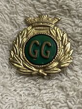 Spilla Repubblica Distintivo GG Guardia Giurata per pattina - Militare