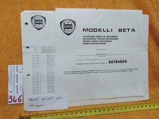 LANCIA - MODELLI BETA -CATALOGO PARTI RICAMBIO- NUOVO  - leggi tutto