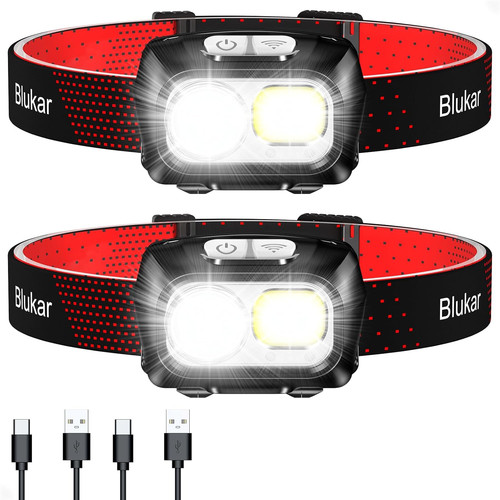 Torcia frontale led pezzi - torcia, 2