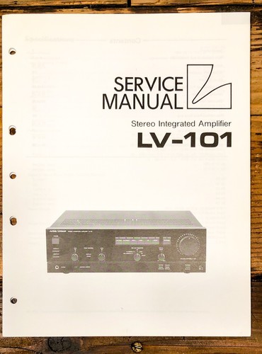 Luxman 101 amplificatore - luxman,