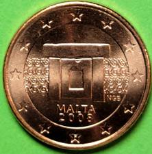 2008 ~ Malta ~ Moneta da 1