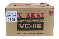 Akai VC115 | Videocamera VHS portatile | NO SCHIUMA | IMBALLATO