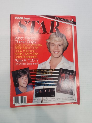 Vintage june 1980 tiger beat - tiger,