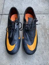 Nike Mercurial Vapor VI SG US 7.5 calcio calcio grigio scuro nero arancione