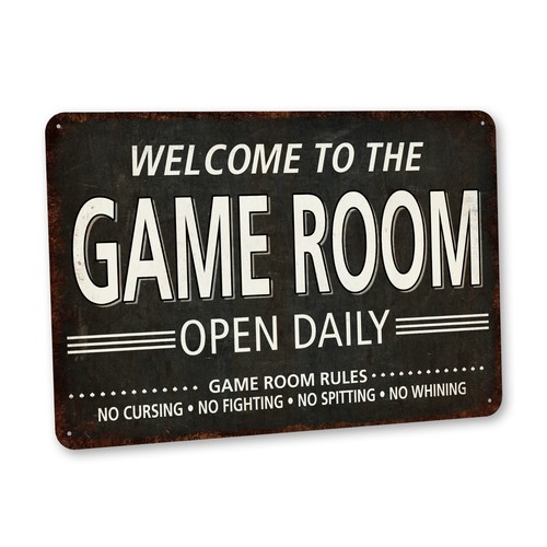 Insegna sala giochi - , famiglia