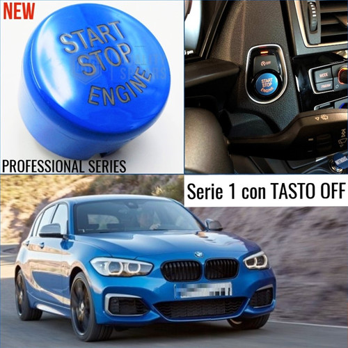 Pulsante start stop blu per - pulsante,