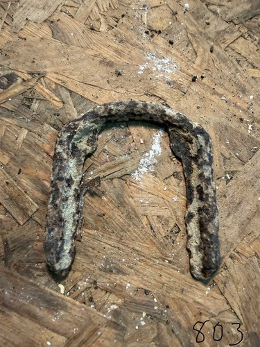 Ferro cavallo antico - ferro, di