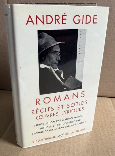 André gide romans récits - andré, gide.