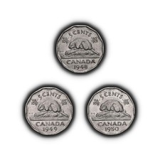 CANADA. 1948, 5 Cents - King