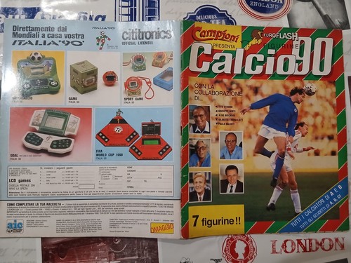 Lotto album calcio 90 - lotto,