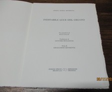 L'INEFFABILE LUCE DEL CREATO