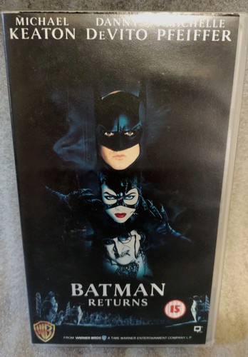Batman returns vhs tim - vhs,