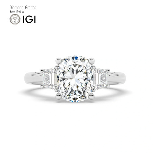 Anello trilogy diamante - trilogy,