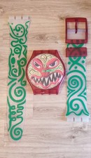 Maxi Swatch Special Kenny Scharf MGR121 Monster Time 1994 Wall Clock Pop Art 