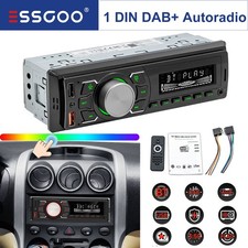 1 DIN DAB+ autoradio RDS AM FM