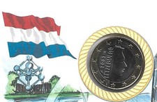 MONETA DA € 1,00 LUSSEMBURGO