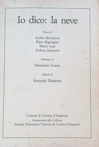 Dico neve poesie - la,